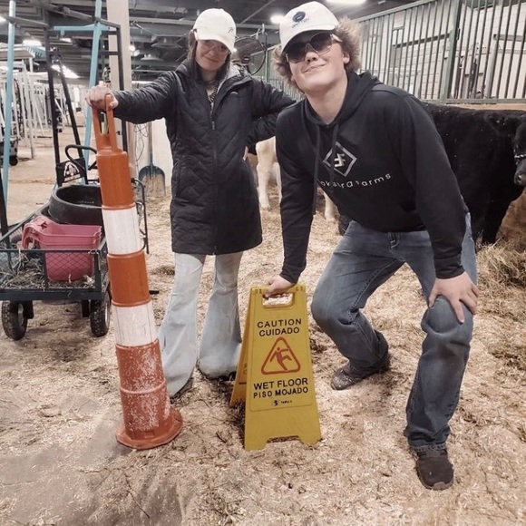 Light Wash Milbrook Rock & Roll Denim Bell Bottoms - Picture 10 of 10